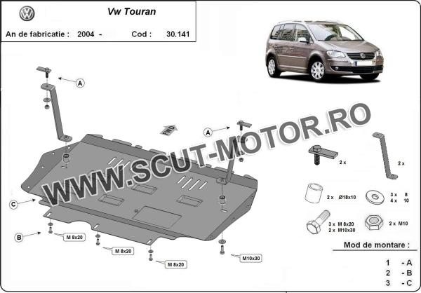 Scut motor Volkswagen Touran 3