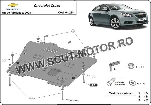 Scut motor Chevrolet Cruze 3