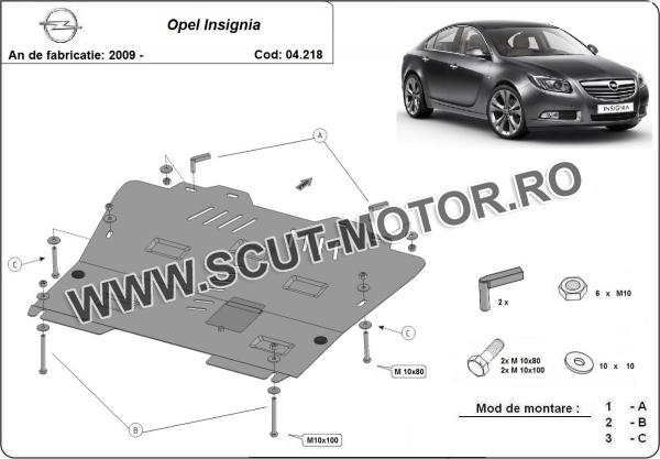 Scut motor Opel Insignia 3