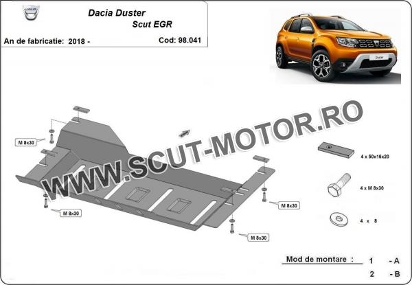 Scut Sistem Stop&GO, EGR Dacia Duster Diesel 3