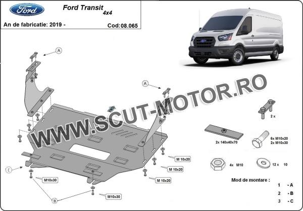 Scut motor Ford Transit - 4x4 3
