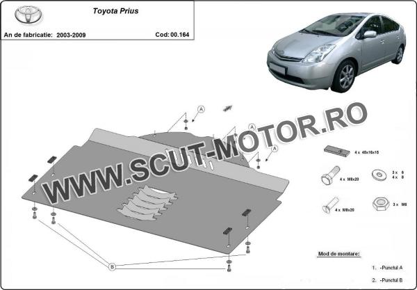 Scut antifurt catalizator pentru Toyota Prius 2 3