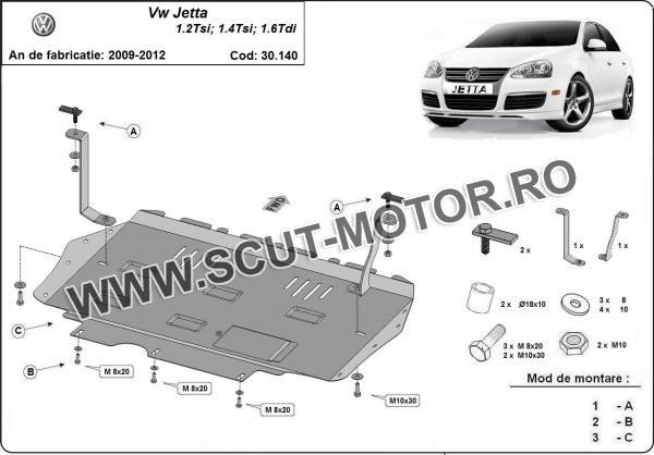 Scut motor VW Jetta 3