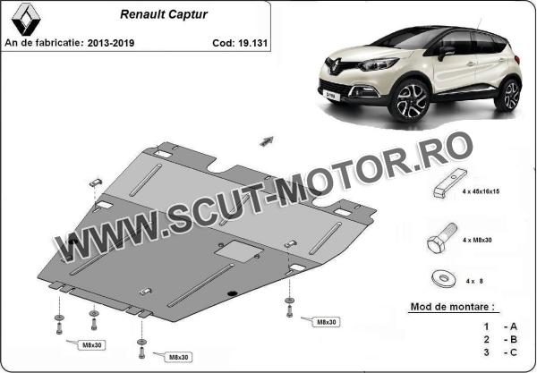 Scut motor Renault Captur 3