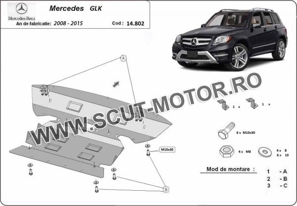Scut motor Mercedes GLK X204 3