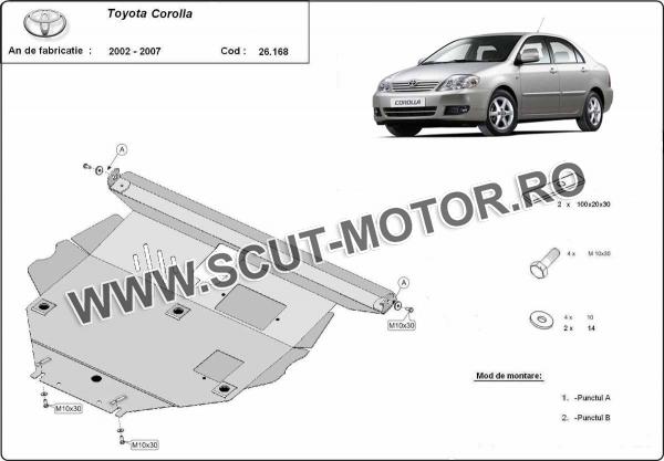Scut motor Toyota Corolla 3