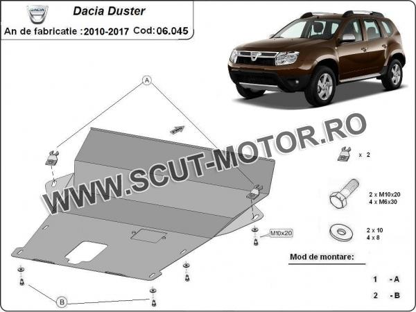 Scut motor Dacia Duster - 2,5 mm 3