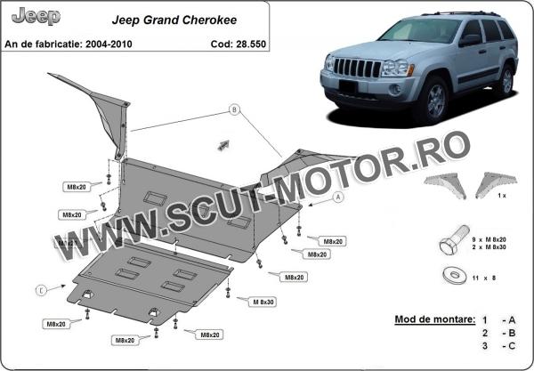 Scut motor  Jeep Grand Cherokee 3