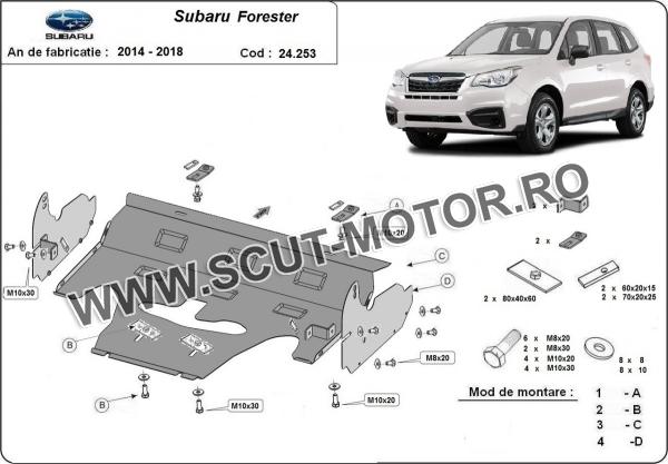 Scut motor Subaru Forester 4 3
