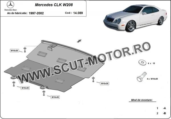 Scut motor Mercedes CLK W208 3