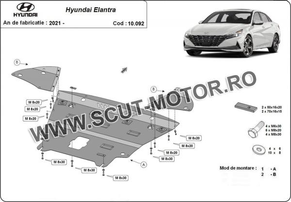 Scut motor Hyundai Elantra 3