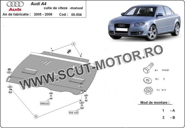 Scut cutie de viteză manuală  Audi A4 B7 All Road 3