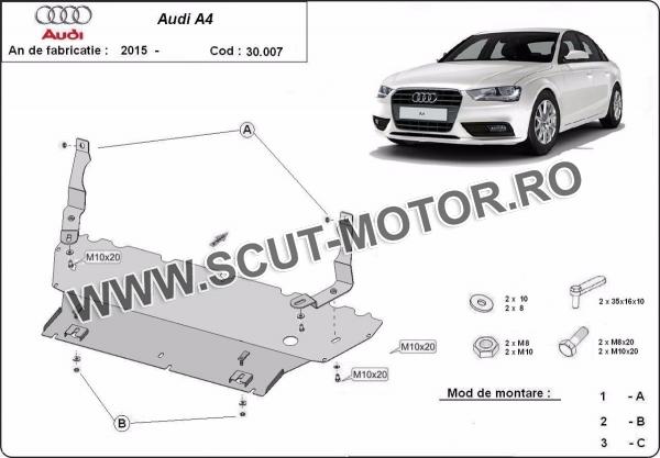 Scut motor Audi A4 B9 All Road 3