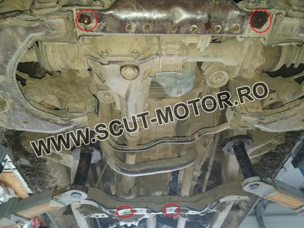 Scut cutie de viteză și radiator Toyota Hilux 4