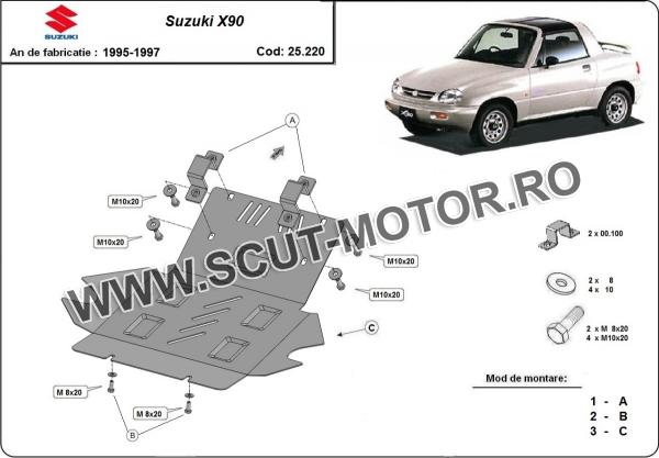 Scut motor Suzuki X90 3