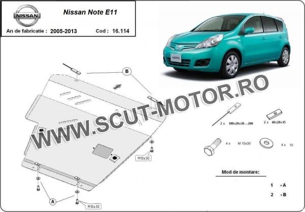 Scut motor Nissan Note 3