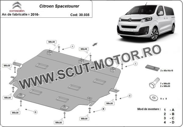 Scut motor Citroen Spacetourer 3