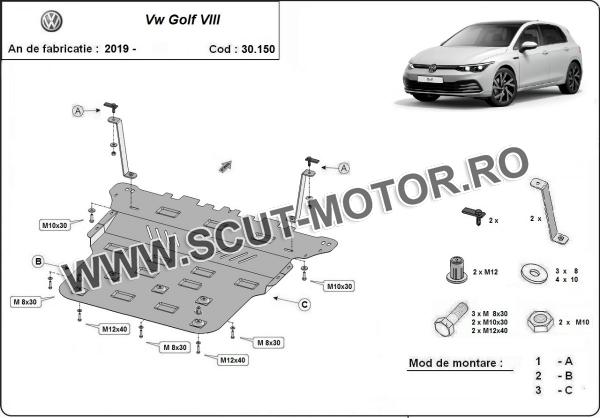 Scut motor VW Golf 8 3