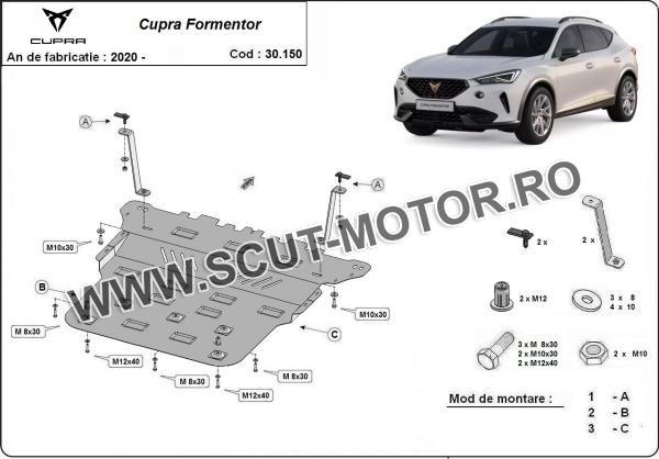 Scut motor Cupra Formentor 3