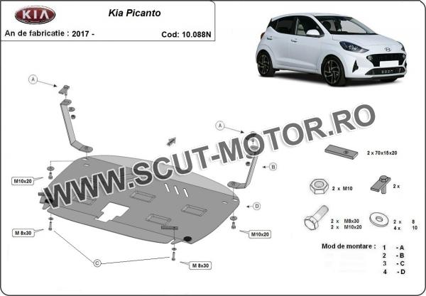 Scut motor Kia Picanto 3