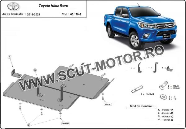 Scut reductor din aluminiu Toyota Hilux Revo 3