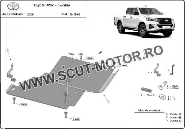 Scut reductor Toyota Hilux Invincible 3