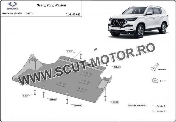Scut cutie de viteză SsangYong Rexton 3