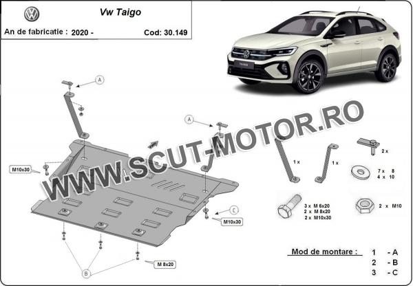 Scut motor VW Taigo 3