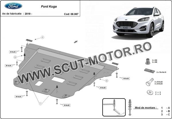 Scut motor Ford Kuga 3
