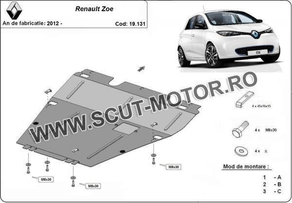 Scut motor Renault Zoe  3