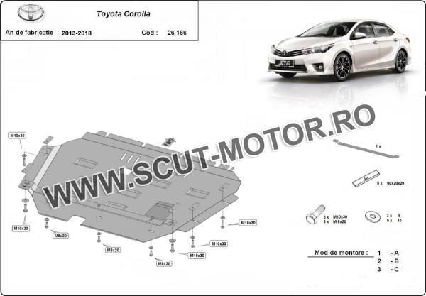 Scut motor Toyota Corolla 3