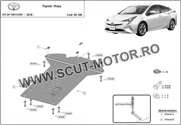 Scut antifurt catalizator pentru Toyota Prius 4 3