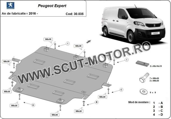 Scut motor Peugeot Expert 3