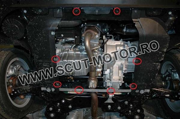Scut motor și cutie de viteză  Lancia Delta 3 4