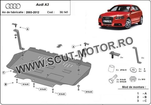 Scut motor Audi A3 3