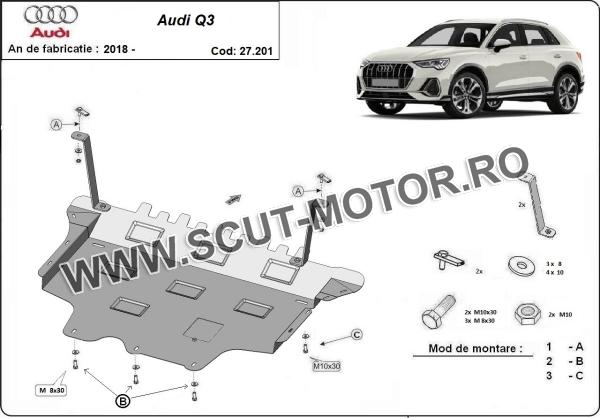 Scut motor Audi Q3 3