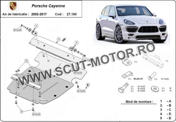 Scut motor Porsche Cayenne 3