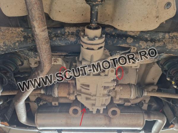 Scut diferenţial spate Fiat Panda 4x4 4
