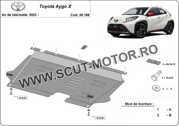 Scut motor Toyota Aygo X 3