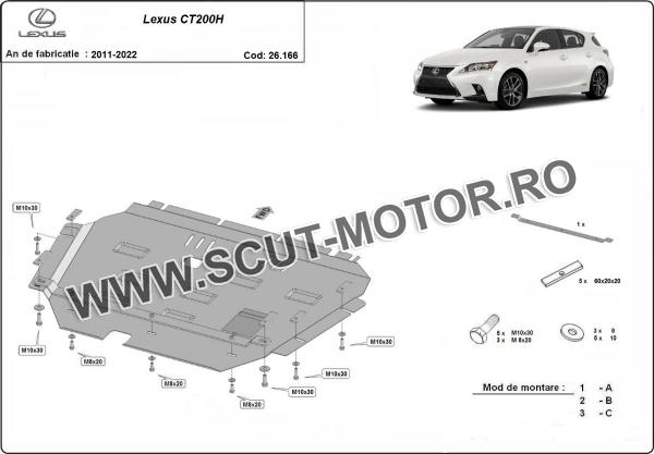 Scut motor Lexus CT200H 3