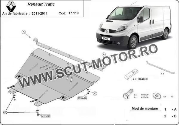 Scut motor Renault Trafic ( 2011-2014) 3