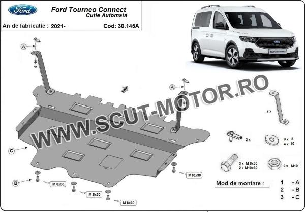 Scut motor Ford Tourneo Connect - cutie de viteză automată 3