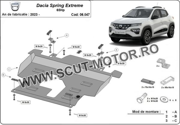 Scut motor Dacia Spring Extreme 3