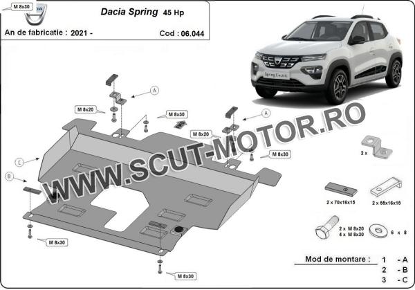 Scut motor Dacia Spring 3
