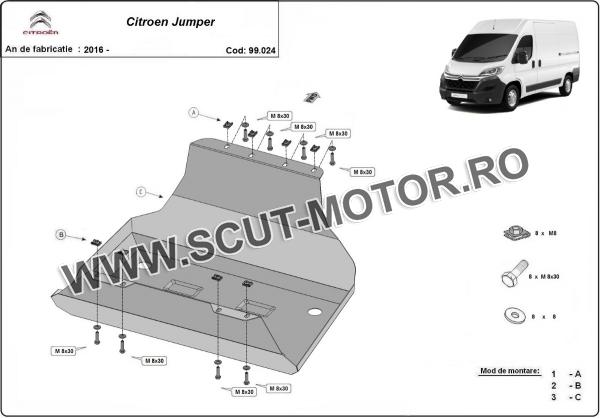 Scut rezervor Citroen Jumper 3
