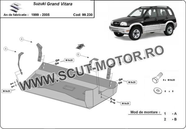Scut rezervor Suzuki Grand Vitara 3