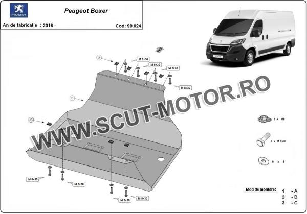 Scut rezervor Peugeot Boxer 3
