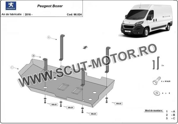 Scut rezervor AdBlue Peugeot Boxer 3