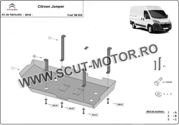 Scut rezervor AdBlue Citroen Jumper 3