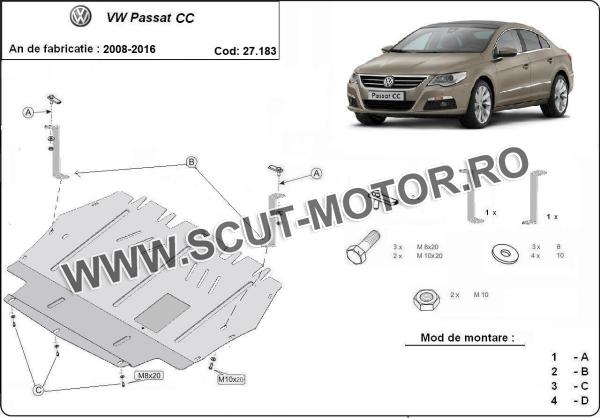 Scut motor VW Passat CC 3
